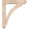 Ekena Millwork Thorton Arts and Crafts Smooth Bracket w/ Offset Brace, Douglas Fir, 7 1/2"W x 38"D x 44"H BKT0806X38X44THR03SDF - alternate 2